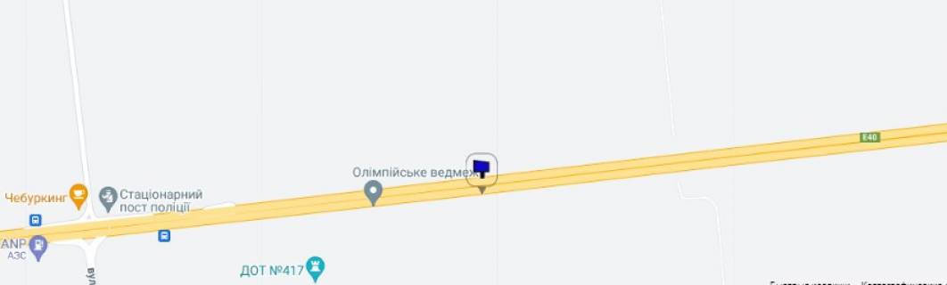 Білборд, Бігборд (Борд)  B у Київських трасах, 6х3 м  Житомирське шосе (04-0217-01) схема
