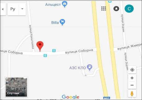 Билборд A в Петропавловской Борщаговке, 3x6  вул. Соборна 2 газова заправка схема