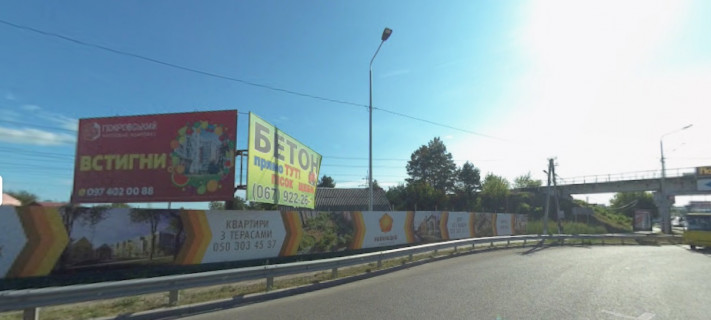 Billboard B in Gostomel, 3x6  Варшавська траса, поворот на м. Гостомель, на кругу біля Фори, KFC, в Київ    Photo 1