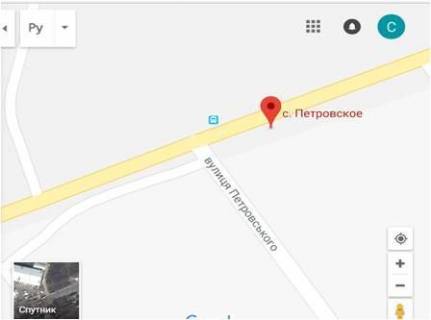 Билборд A в Киеве, 3x6  вул. Білогородська, до Петровського схема
