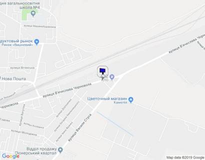 Билборд B в Вишневое, 3x6  вул.Чорновола, напроти ЖК Черри Таун схема