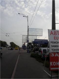 Білборд, Бігборд (Борд)  A у Києві, 3x6  Окружна, біля магазина АТЛ, на Одеську пл., верхній Фото 1