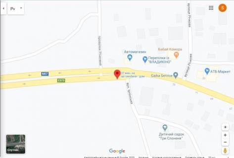 Билборд A в Гостомеле, 3х6  Варшавская трасса на мосту, на Киев схема