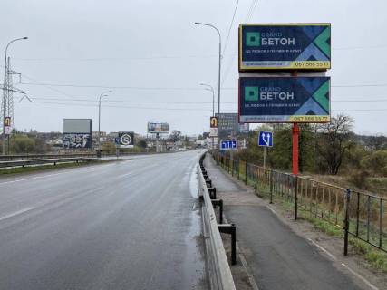 Білборд, Бігборд (Борд)  A у Ірпені, 3х6  Варшавская трасса, Ирпенский мост, из Киева, Киев-Ковель 23+180км Фото 1