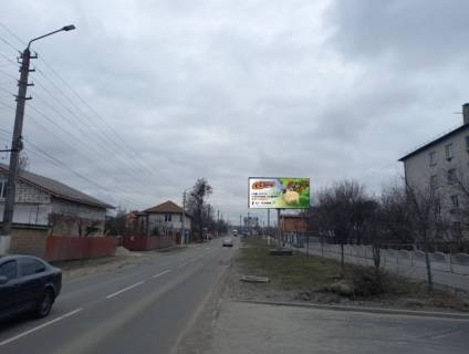 Билборд A в Святопетровском, 3х6  Ул.Центральная,  в  сторону ул.Киевская  фото 1