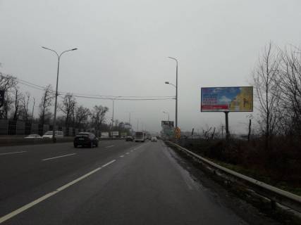 Билборд  в Киеве, А  Святошинский схема