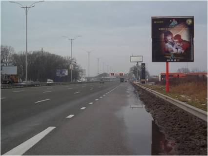 Билборд  в Киеве, А  Святошинский схема
