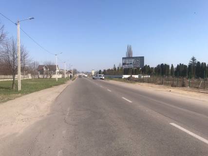 Билборд A в Белой Церкви, 6х3  вул. Ставищанська м-в Піщаний - в'їзд з Володарки фото 1