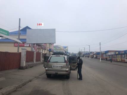Билборд B в Белой Церкви, 5х2,5  вул. Ярмаркова магазин ФОРД  (напрямок в сторону АТБ) фото 1