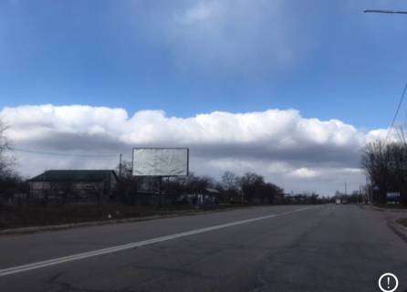 Билборд B в Белой Церкви, 6х3  вул. Сухоярська (зупинка навпроти кладовища) фото 1
