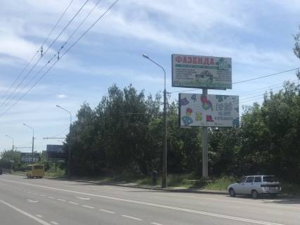 Билборд A в Белой Церкви, 6х3  пр-т Кн. Володимира перехрестя з вул.Шевченка  (з центру) + ПОКЛЕЙКА З ВИШКИ фото 1