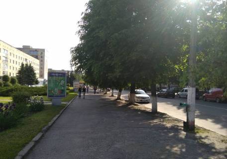Ситилайт B в Звягель (Новоград-Волынский), 1,8х1,2  вул. Шевченка, 33, з центру (м.2) фото 1