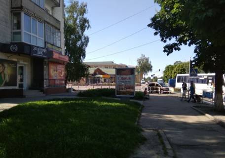 Ситилайт B в Звягель (Новоград-Волынский), 1,8х1,2  вул. Пушкіна, 2, "Золотий вік" фото 1
