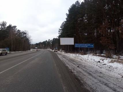 Билборд A в Житомире, 3х6  Тетеревка, выезд из города в напр.Хмельницкого, Чуднова, пост ДПС, гидропарк, базы отдыха, санатории фото 1