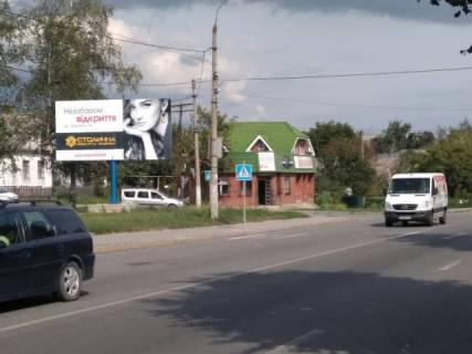 Билборд B в Звягель (Новоград-Волынский), 3х6  вул.Житомирська-Надслучанська, "АТБ", з центру фото 1