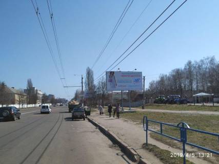 Билборд A в Житомире, 3х6  пр. Миру, 45, в центр, роддом, институт радиоэлектроники фото 1