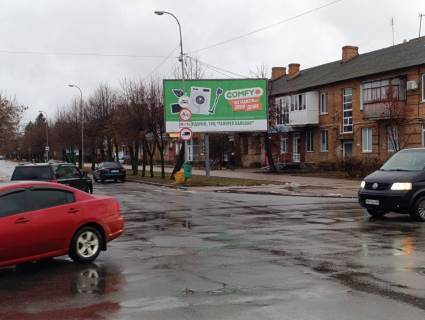 Билборд B в Бердичеве, 3х6  вул. Європейська, 67, навпроти АТБ, від авто- жд вокзалів, в центр фото 1