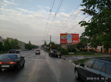 Билборд A в Житомире, 3х6  пр. Миру, 49, в центр, отель Буржуа, ЖК "777" фото 1