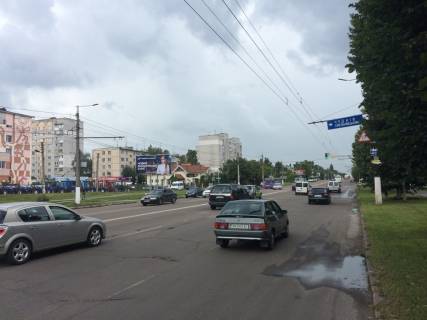 Билборд B в Житомире, 3х6  пр. Миру, 45, из центра, роддом, институт радиоэлектроники фото 1