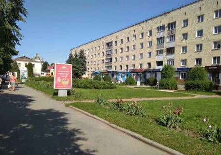 Сiтiлайт A у Звягель (Новоград-Волинський), 1,8х1,2  вул. Шевченка, 33, в центр (м.4) Фото 1
