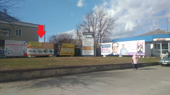 Билборд B в Малине, 3х6  пл. Соборная,  центр, отд.Аваль, фасад, средний, АТБ-250м фото 1