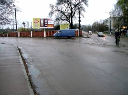 Билборд A в Коростене, 3х6  ул. Шатрищанская, центр, р-н ж/д вокзала фото 1