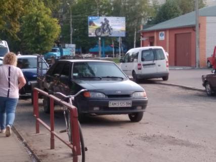 Билборд A в Звягель (Новоград-Волынский), 3х6  вул. Шевченко -Ніколаєва, ТЦ "Спутник", "Вопак" фото 1