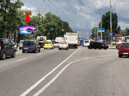 Video Billboard A in Kyiv, 6х3  Kil'ceva doroga / Zmerins'ka st. (naproti Spalernogo rinku) v storonu Prospektu Peremogi - 333999 Photo 1