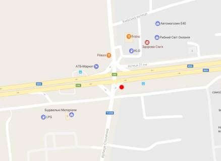 Призма A в Киеве Житомирская трасса, с. Гореничи, в сторону Киева - 217996 схема