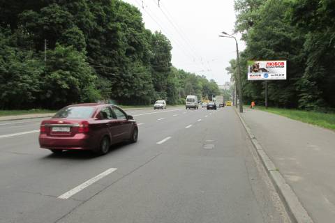 Билборд A в Киеве, 6х3  вул. Стеценка (парк Дубки), в сторону вул. Теліги фото 1