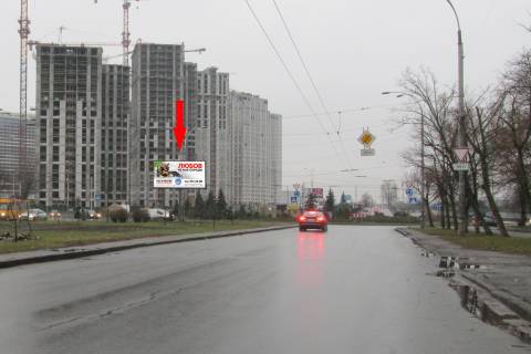 Билборд A в Киеве, 3х6  просп. Європейського Союзу (Правди) / вул. Г.Гонгадзе по вул. Гонгадзе фото 1