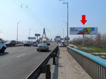 Бэклайт A в Киеве Ватутіна пр-т (з'їзд з Московського мосту) фото 1
