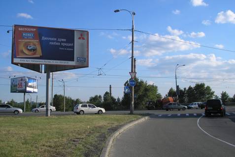 Билборд C в Киеве Луговая ул. (300м до ТЦ Караван) фото 1