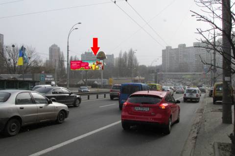 Білборд, Бігборд (Борд)  B у Києві Індустріальна вул. Індустріальний пров. (Права) Фото 1