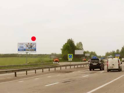 Білборд, Бігборд (Борд)  B у Києві А / д Київ-Одеса 10, км 31 + 200 м, зліва / з Києва, за рестораном "Очаг", навпаки поворот на с. Калинівка, виїзд з с.Глеваха, 18 км від Одеської пл. Фото 1