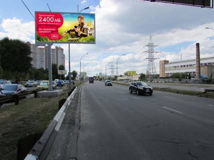Билборд B в Киеве Саперно-Слободская ул.22, в центр фото 1