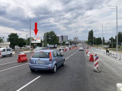 Билборд B в Киеве, 3,15х6,20  вул. Полярна / вул. Богатирська фото 1