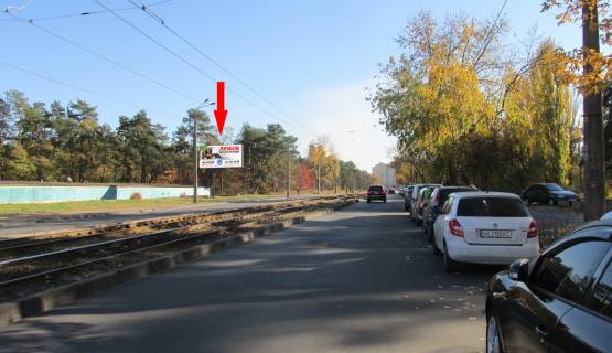 Билборд B в Киеве, 6,08х3,15  Остафія Дашкевича вул. (Курнатовського), 2 фото 1