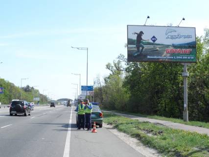 Билборд A в Киеве Столичное шоссе,450м за АЗС,пешеходный переход, на Кончу Заспу фото 1