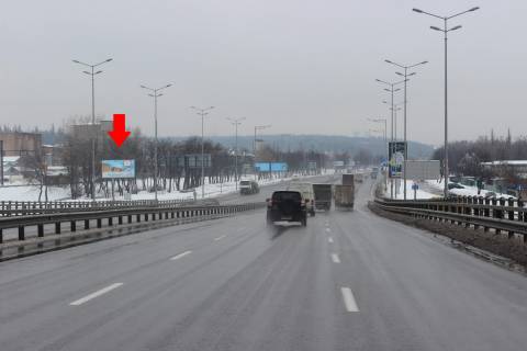 Білборд, Бігборд (Борд)  B у Києві Столичне шосе 07 - розв'язка з просп. Науки з боку просп. Заболотного, направл. в центр, до Південного мосту Фото 1