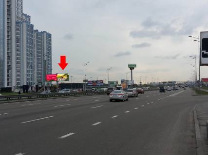 Билборд B в Киеве Бажана пр-т (ст.м. "Осокорки"), правий фото 1