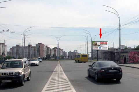 Билборд B в Киеве, 6х3  просп. Червоної Калини (Володимира Маяковського) 87/10 фото 1