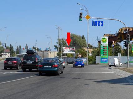 Білборд, Бігборд (Борд)  A у Києві Заводська вул. / Межигірська вул. Фото 1