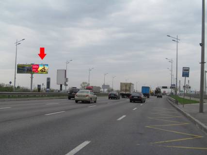 Билборд B в Киеве Бажана пр-т (за ст.м. "Славутич"), біля заправки ANP, правий фото 1