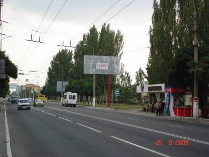 Билборд A в Мариуполе, 3x6  пр.Строителей / ул.Троицкая (о-р Савона) фото 1