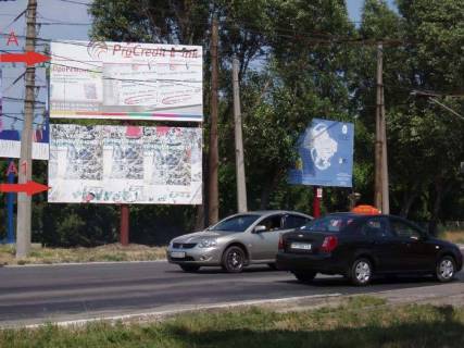 Билборд A в Мариуполе, 3x6  ул.Лепорского/ Мерзляки  (на повороте) фото 1