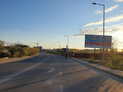 Билборд A в Ивано-Франковске, 3х6  Надрічна ж/д переїзд №1 фото 1