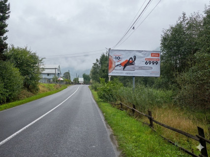 Билборд A в Верховине, 3х6  м.Верховина. Виїзд з міста в сторону Косова. (в сторону Косова) ст.А фото 1