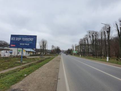 Билборд B в Рогатине, 3х6  м. Рогатин, вул. Галицька 102-104 (в сторону Івано-Франківська) ст.Б фото 1