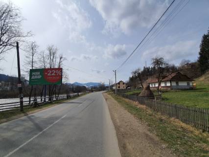 Билборд B в Верховине, 3х6  м.Верховина. Вїзд в місто зі сторони Ворохти. (в сторону Ворохти) ст.Б фото 1